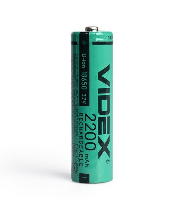 18650 litiumjonbatteri - 2200mAh, utan termiskt skydd
