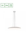 Nymphea Flat Duo 48W - CCT, 230V, 120°, IP54, Ø500x26mm, vit, rund.