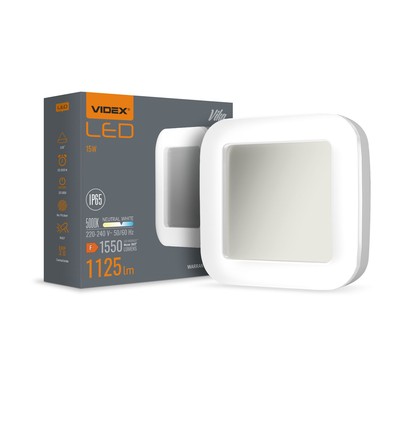 Vika vägglampa 15W - neutralvit, 230V, 1550lm, förbrukning 15W