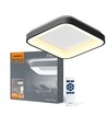 Edge taklampa 72W - LED, svart, 230V, 7500lm, förbrukning 72W