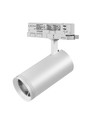 30W 3-fas RA92 Zoom justerbar skenspotlight - 100lm/W, justerbar spridning, justerbar CCT, vit, justerbar ljusstyrka