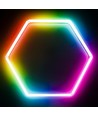 20W Hexagon RGBIC 1 fält komplett set - Inkl. bluetooth-controller och strömförsörjning