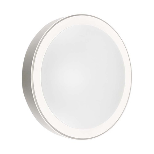 50cm 30W-60W Designer Dome LED taklampa - CCT färgskifte, dimbar, vit, inkl. fjärrkontroll