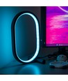 Ellipsformad RGBIC-lampa - 25x15 cm, 10W, fjärrkontroll, USB