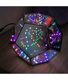 Infinity mirror light - RGBW, 9W, USB-anslutning, inkl. fjärrkontroll