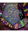 Infinity mirror light - RGBW, 9W, USB, fjärrkontroll