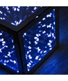 Infinity Cube 10x10 RGBIC - 3D-ljuseffekt, fjärrkontroll, USB