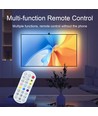3,8m TV LED-remsa med TV-kamera - passar till 55-65" TV, 12W, 30 LED/m