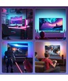 3,8m TV LED-remsa med TV-kamera - passar till 55-65" TV, 12W, 30 LED/m