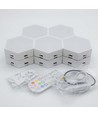RGBIC Hexagon Väggljus 10 set