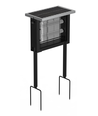 Solcell insektslampa - Svart, IP65, 10W, täcker upp till 60m2