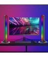 2 st. RGBIC infinite ambient light bar - 28 cm, Bluetooth, 5W