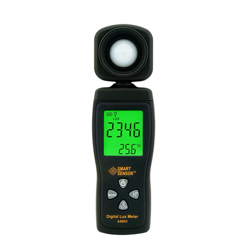 Luxmätare - Mätning av ljus, digital luxmeter