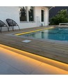 15m 7,5W/m Pool strip vattentät - 24V DC, IP68, 120 LED per meter