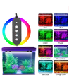 20 cm akvarie armatur - 8W LED, RGB+NW, IP68