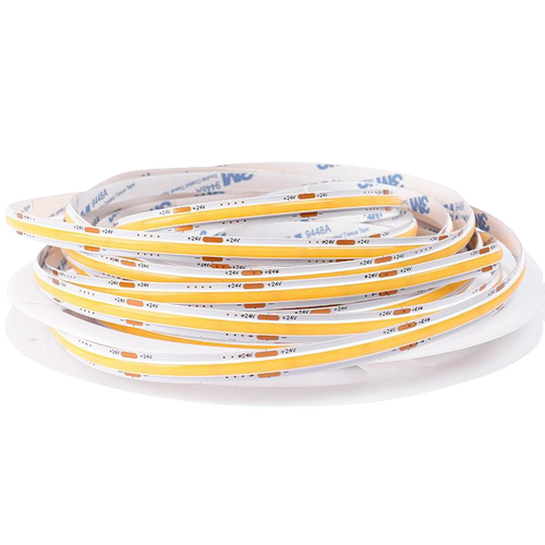 10m 4W/m 4000K RA95 Dot-free COB-LED strip - IP20, 320 LED/m, 24V, 5 års garanti