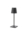 Uppladdningsbar LED bordslampa - Svart, touch dimbar, IP54