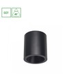Chloe påbyggd 7W - CCT, 230V, 45°, IP20, UGR19, Ø90x100mm, svart, rund