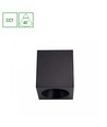 Chloe ytmonterad 7W - CCT 230V 45° IP20 UGR19 svart kvadrat 90x100mm