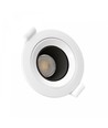 Fiale Core Deep GU10 - IP20 Ø86x34mm svart rund justerbar