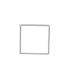 60x60 LED panel - 40W, 120lm/W, IP65, hvid kant