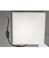 60x60 LED panel - 40W, 120lm/W, IP65, hvid kant