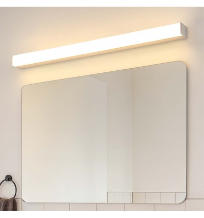 120cm SKÄR Bad / Spegellampa, RA90 - Vit, Dimbar, 20W, IP44