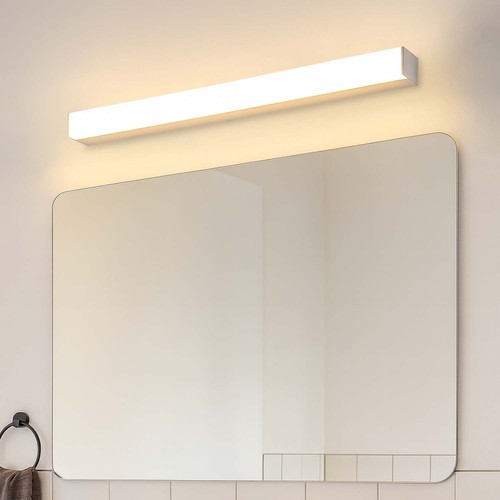 19W dimbar RA90 SKÄR badrums- / spegellampa - IP44, 80cm, vit