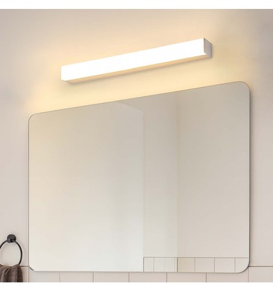 60cm SKÄR Badrum / Spegellampa, RA90 - Vit, Dimbar, 10W, IP44