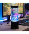 Jellyfish RGB 25 cm hög lampa - Ø9 cm, perfekt för barn och barnsliga själar