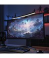 Böjd Monitorskärmsljus CCT - 40 cm bred, För PC-skärm, med touchkontroll