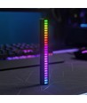 RGBIC musiksynkroniseringsbordslampa - 18 cm, inbyggt batteri, Bluetooth