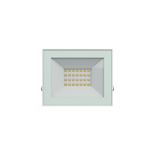 Noctis Lux projektor 20W - neutralvit, 230V, IP65, 116x92x24 mm, vit