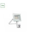 Noctis Lux projektor 20W - varmvit, 230V, IP44, 116x174x53mm, vit, med PIR-sensor