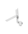Noctis Lux projektor 20W - varmvit, 230V, IP44, 116x174x53mm, vit, med PIR-sensor