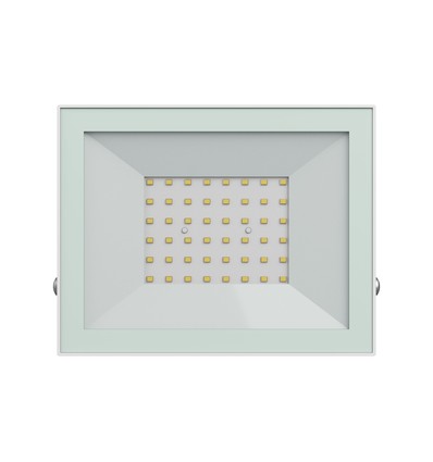 Noctis Lux 4 projektor 50W - neutralvit, 230V, IP65, 176x137x25mm, vit