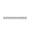 Grid S armatur 12W - ytanmonterad, CCT, 230V, 40°, IP20, 222x26x60mm, vit, Spectrum