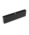 Grid S armatur 12W - infälld montering, CCT, 230V, 40°, IP20, 222x26x60mm, svart, Spectrum