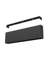 Grid S armatur 12W - infälld montering, CCT, 230V, 40°, IP20, 222x26x60mm, svart, Spectrum