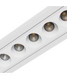 230x34x61mm Grid S infälld lampa 12W - CCT 230V 40° IP20 vit Spectrum