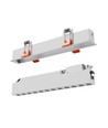 230x34x61mm Grid S infälld lampa 12W - CCT 230V 40° IP20 vit Spectrum