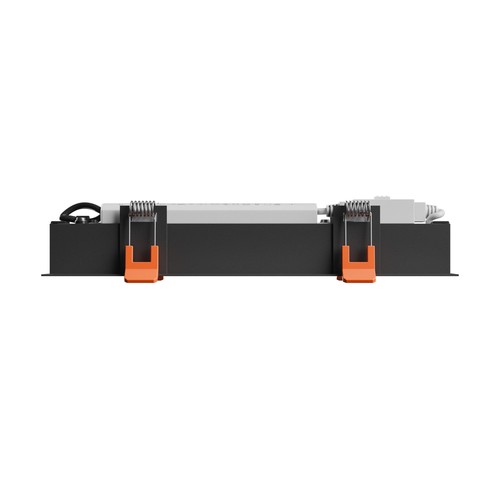 230x34x61mm Grid S infälld lampa 12W - CCT, 230V, 40°, IP20, svart, Spectrum