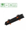 230x34x61mm Grid S infälld lampa 12W - CCT, 230V, 40°, IP20, svart, Spectrum