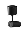 M spotlampa 10W - ytmonterad, CCT, 230V, 30°, IP20, Ø44x145x205mm, svart, Spectrum