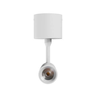 S Spot lampa 6W - ytmontage, CCT, 230V, 30°, IP20, 35x122x184mm, vit, Spectrum