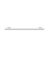 1203mm Allday LED-armatur 40W - Basic, 3CCT, 230V, 115°, IP20, 42x37mm, vit, OPW, tak