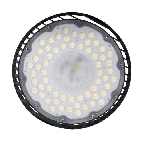 Plateo Sun 4 High Bay 205W - neutralvit, 230V, 70°, IP65, IK06, 303x90mm, svart