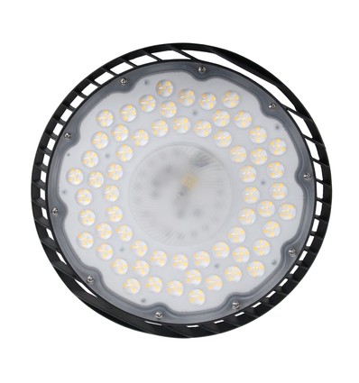 Plateo Sun 4 High Bay 205W - neutralvit, 230V, 70°, IP65, IK06, 303x90mm, svart