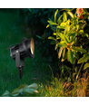 6W LED trädgårdslampa - Svart, med spjut, IP65, 12-24V