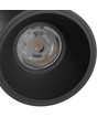 Orbito yta 10W - neutralvit, 230V, 40°, IP44, UGR19, RA90, Ø75x100mm, svart, rund